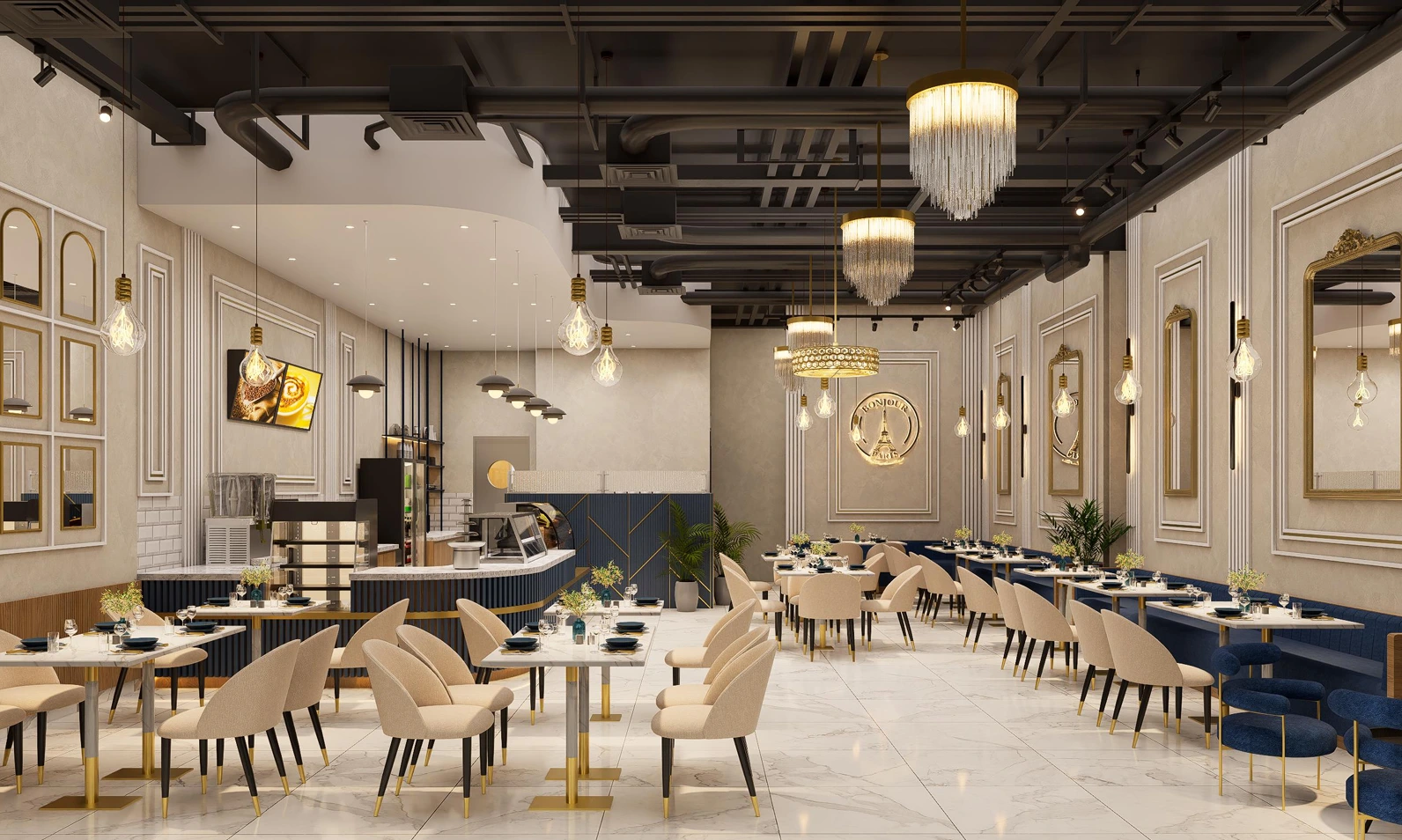 Bonjour Paris - French Food Restaurant - Horeca NYC